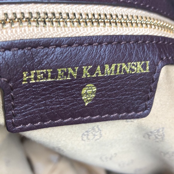 Helen Kaminski mahogany brown wool leather bucket bag - Picture 7 of 15